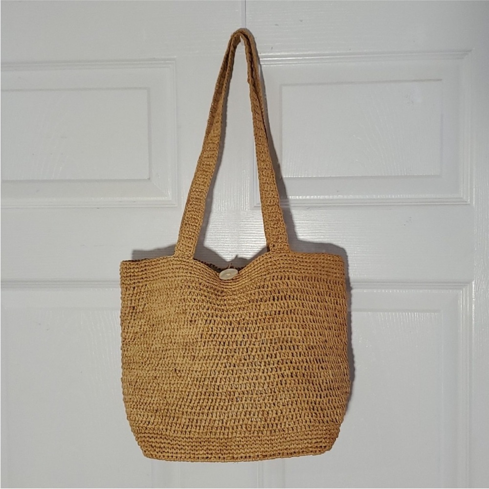 Annabell Ingall Australia Raphia Tote Flaw